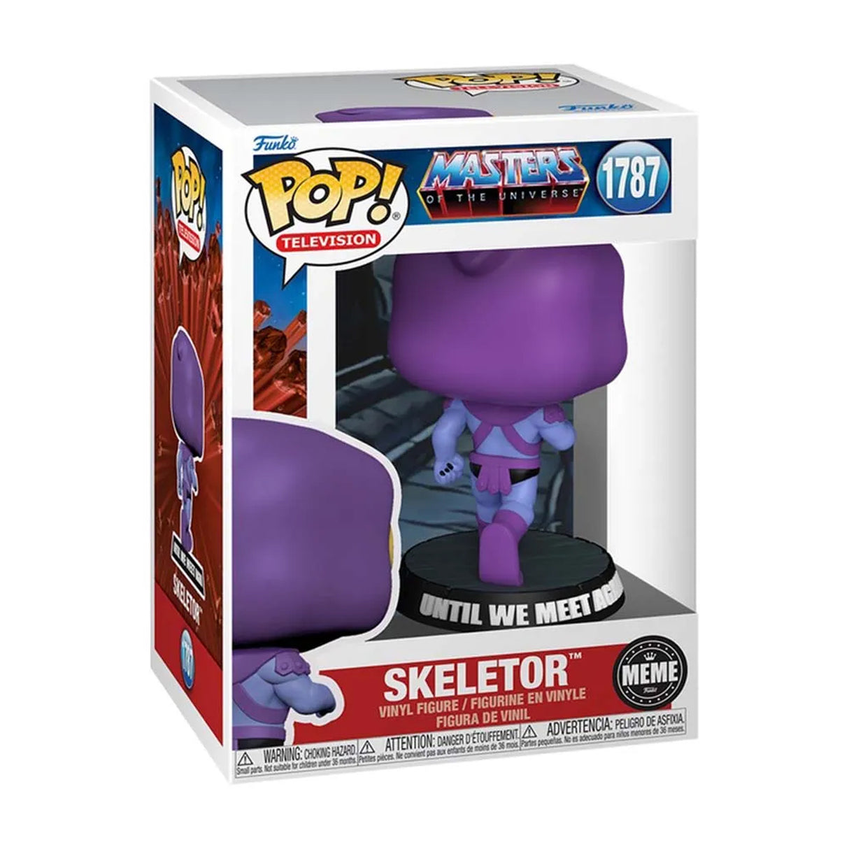 Masters of the Universe POP! Animation Vinyl Figure Meme - Skeletor Running Away 9 cm