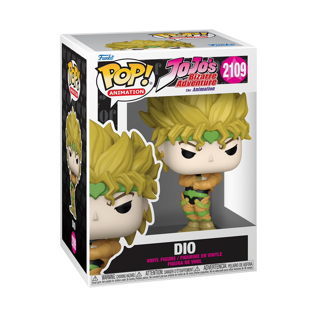 JoJo´s Bizarre Adventure POP! Animation Vinyl Figures DIO 9 cm