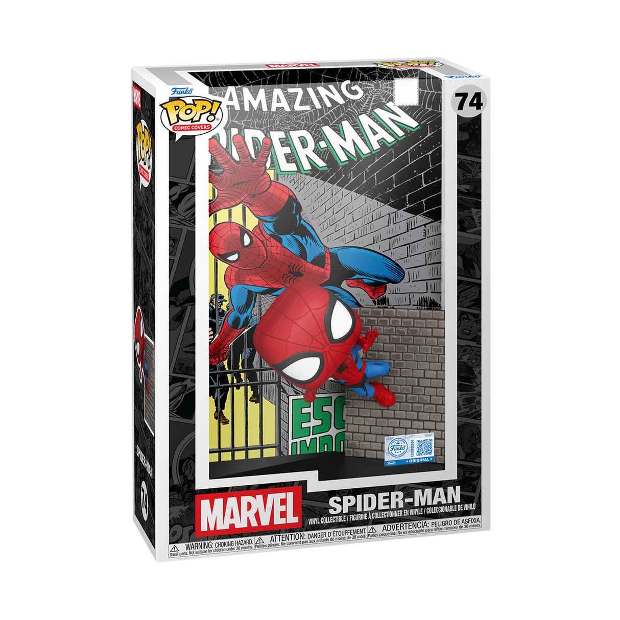 POP Comic Cover Marvel Spider-Man 65 Funko Pop Vinyl
