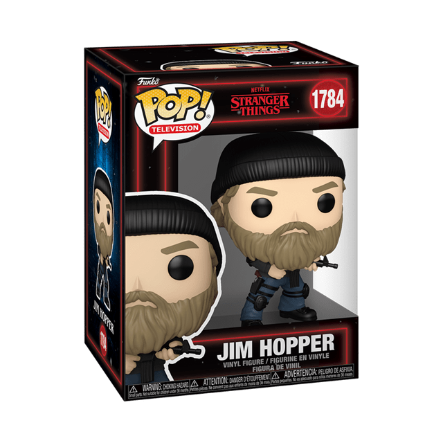 Stranger Things POP! Television Vinyl Figures Jim Hopper 9 cm
