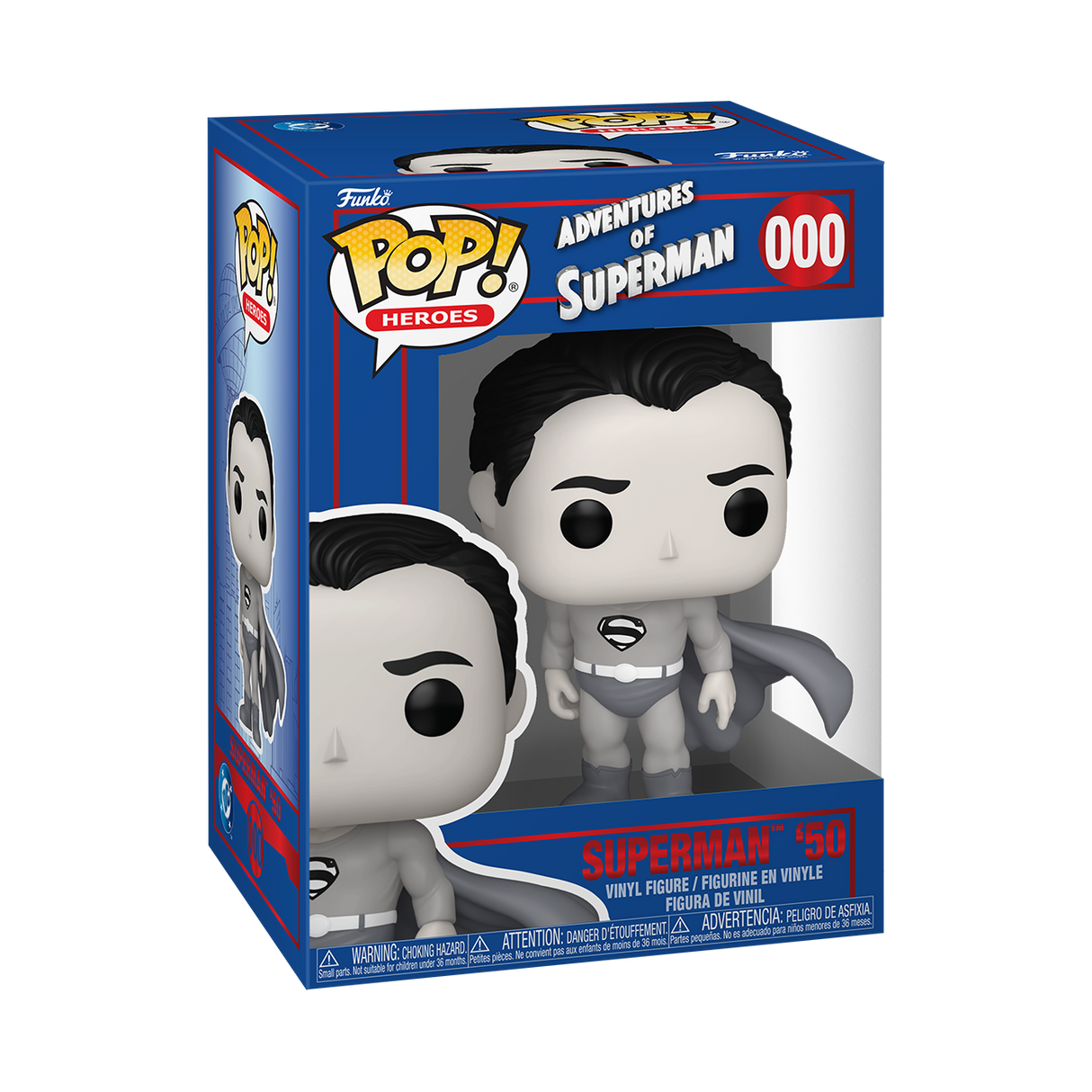 DC Comics POP! Heroes Vinyl Superman '50 9 cm