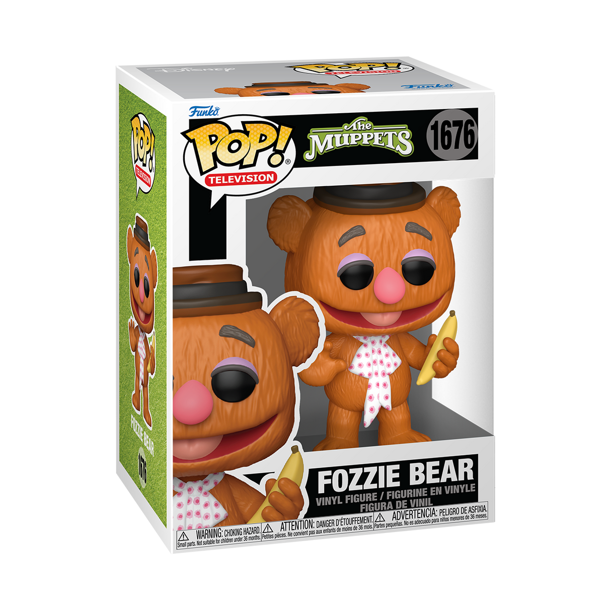 The Muppets POP! Television Vinyl Figure Fozzie Bear 9 cm