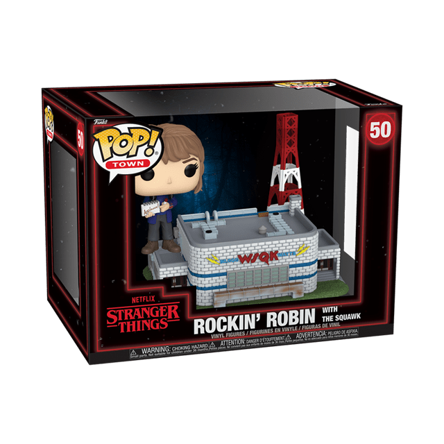 Stranger Things POP! Town Vinyl Figures Rockin' Robin with The Squawk 9 cm