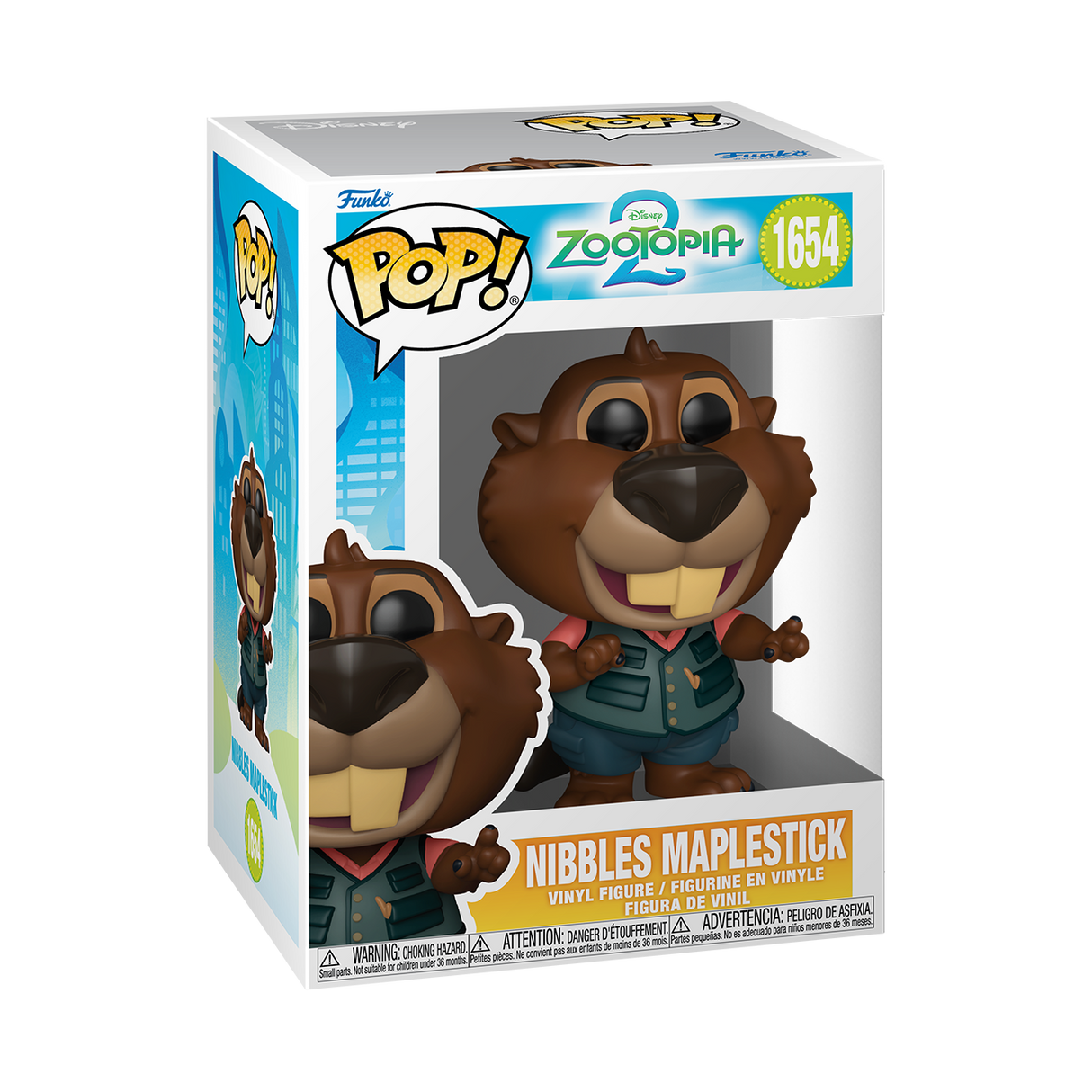 Zootopia 2 POP! Movies Vinyl Figure Nibbles Maplestick 9 cm