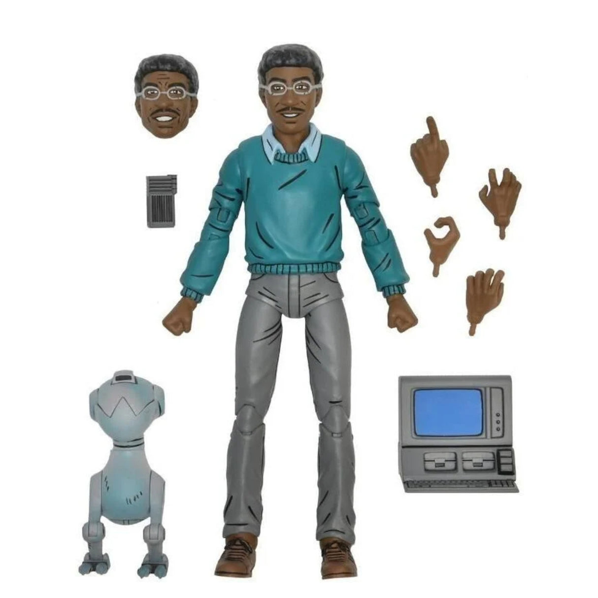 NECA Teenage Mutant Ninja Turtles (Mirage Comics) Action Figure Baxter Stockman (18cm)