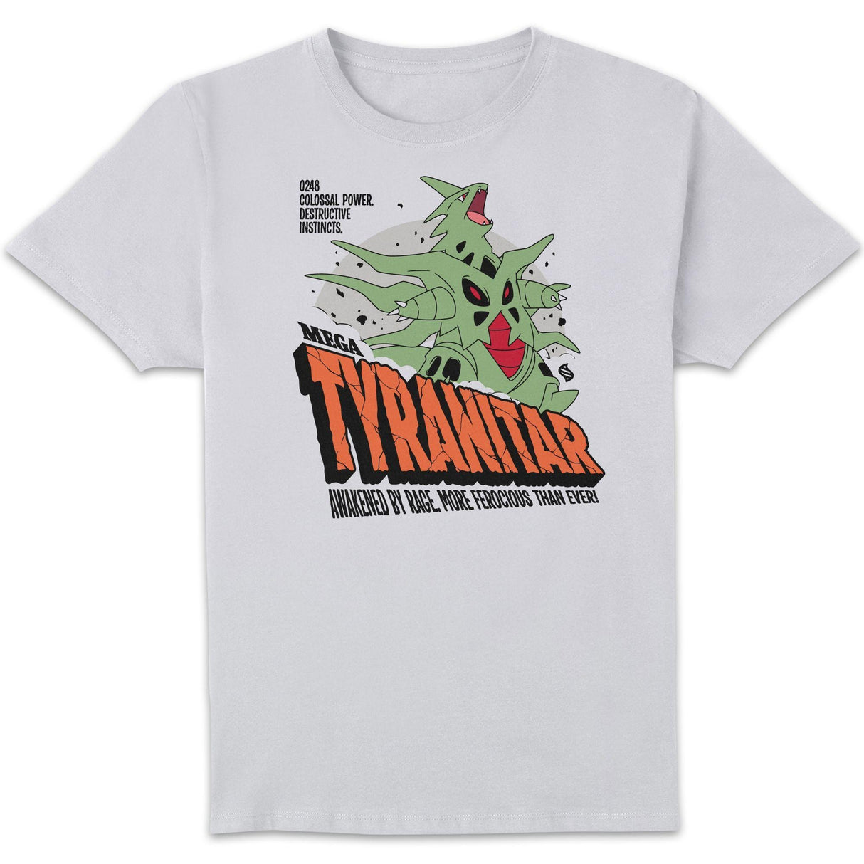 Pokémon Mega Tyranitar T-Shirt - White