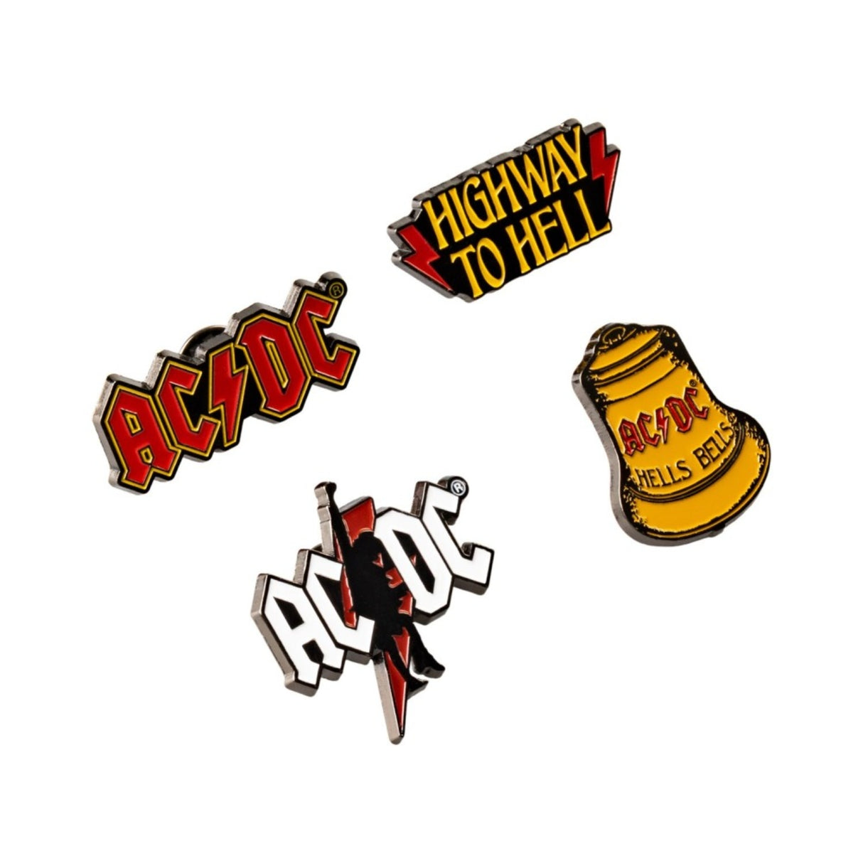 ACDC Set Of 4 Pins