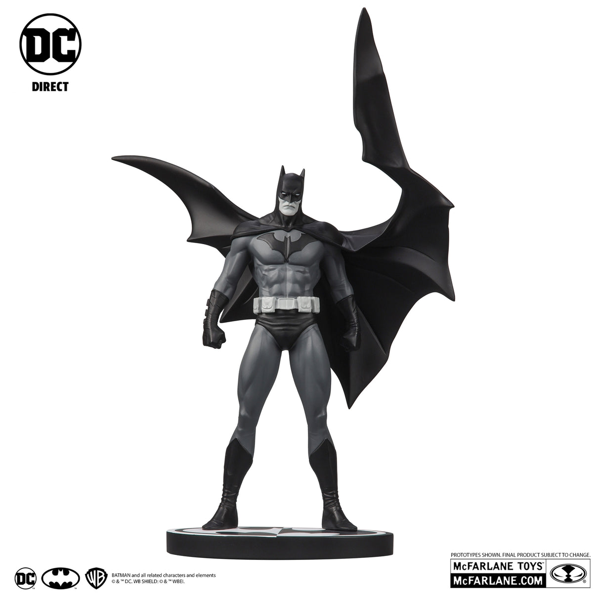 DC Direct Statue Batman Black & White Batman (by Jorge Jimenez) 27 cm