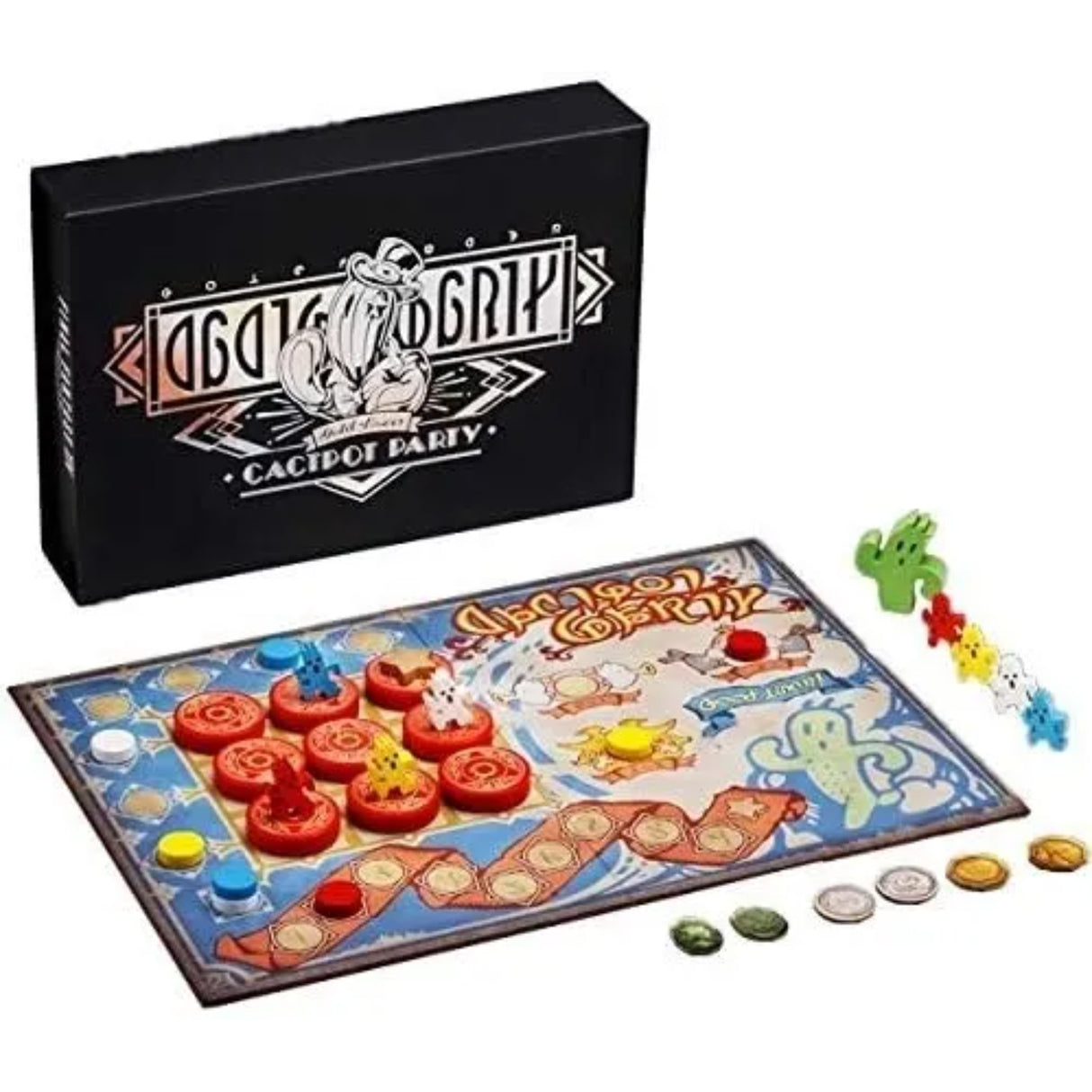 Final Fantasy XIV Gold Saucer Cactpot Party Board Game