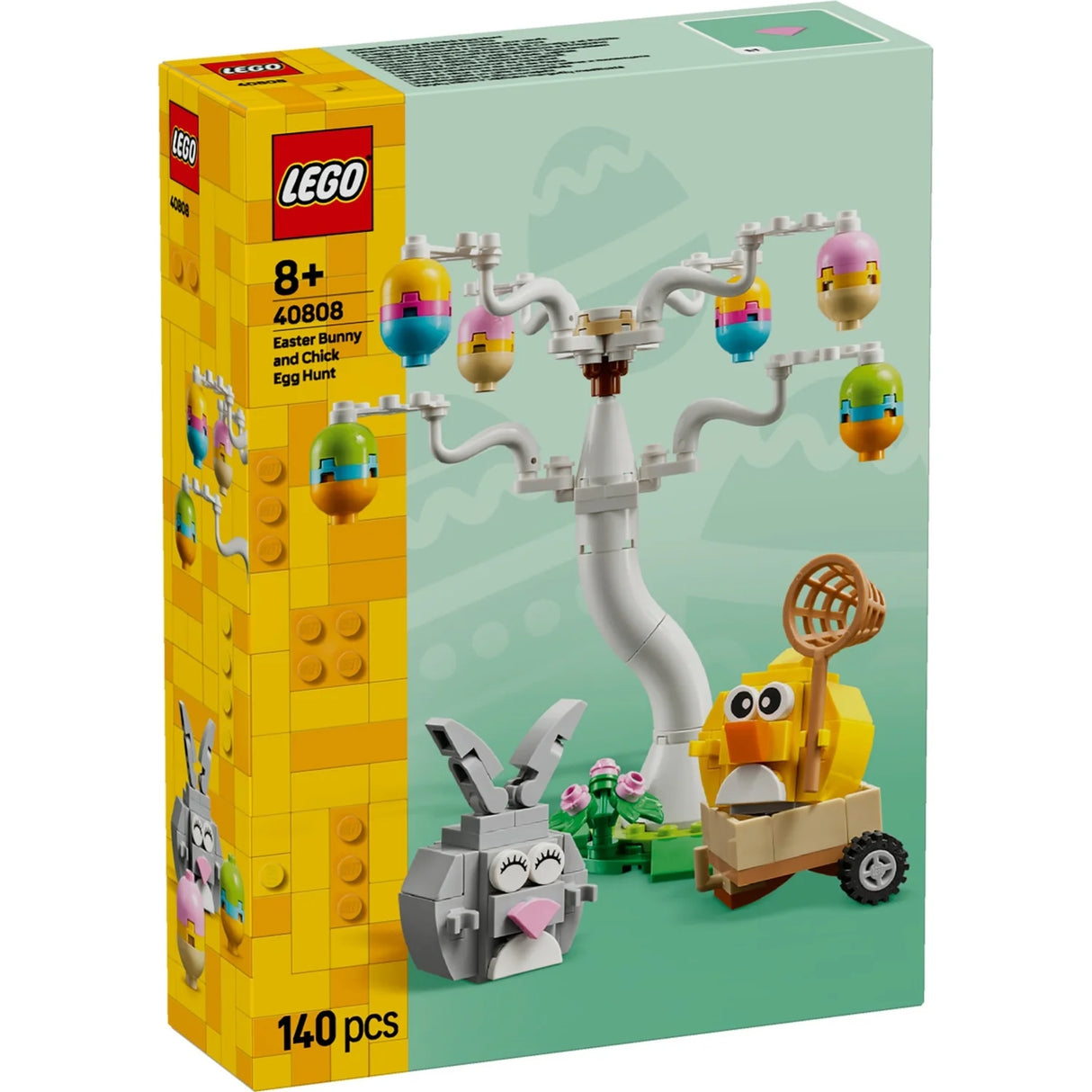 LEGO Easter Bunny and Chick Egg Hunt Animal Toy 40808