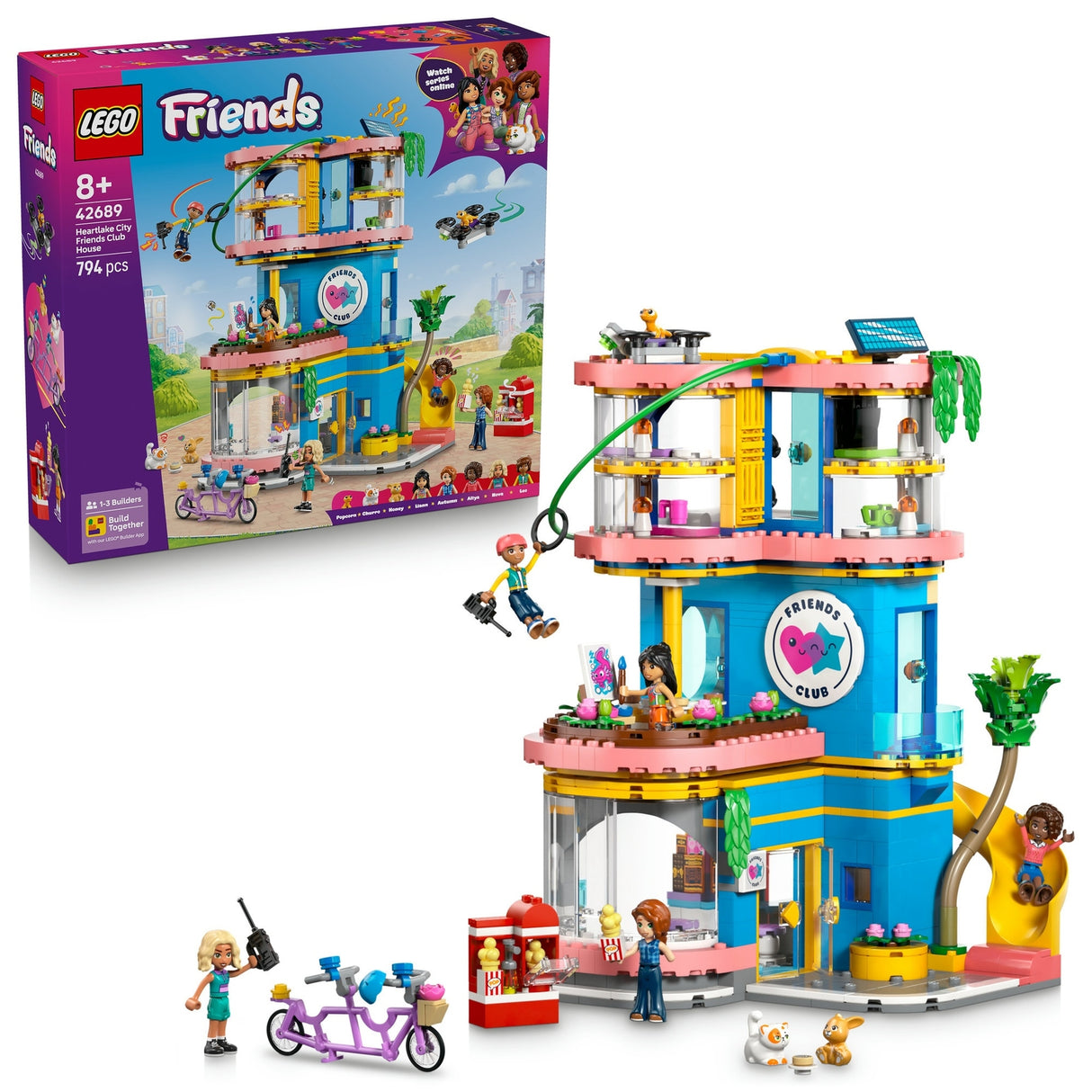 LEGO Friends Heartlake City Friends Club House Toy 42689