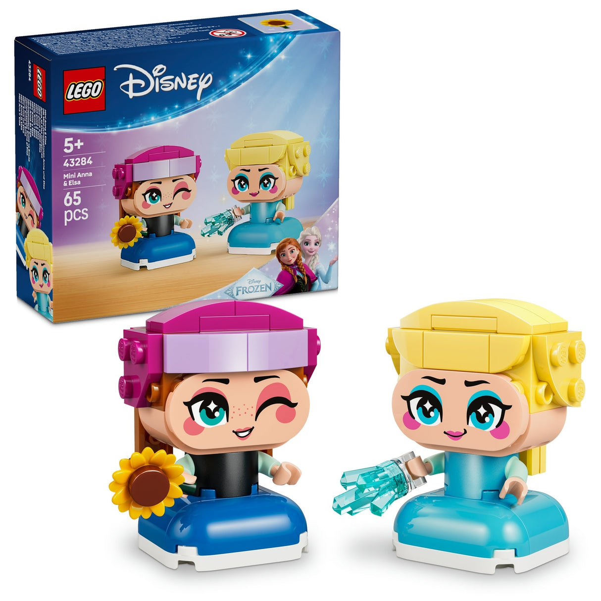 LEGO Disney Frozen Mini Anna Elsa Building Toys 43284