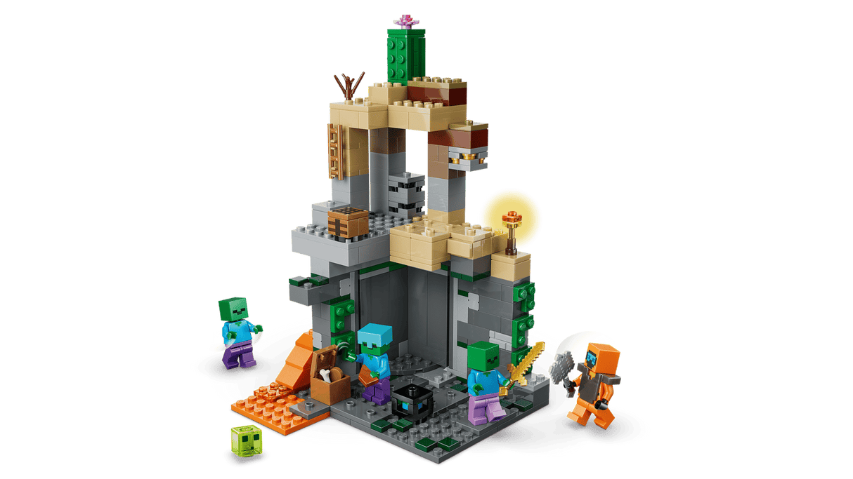 LEGO Minecraft Zombie Dungeon Building Toy for Kids 21587