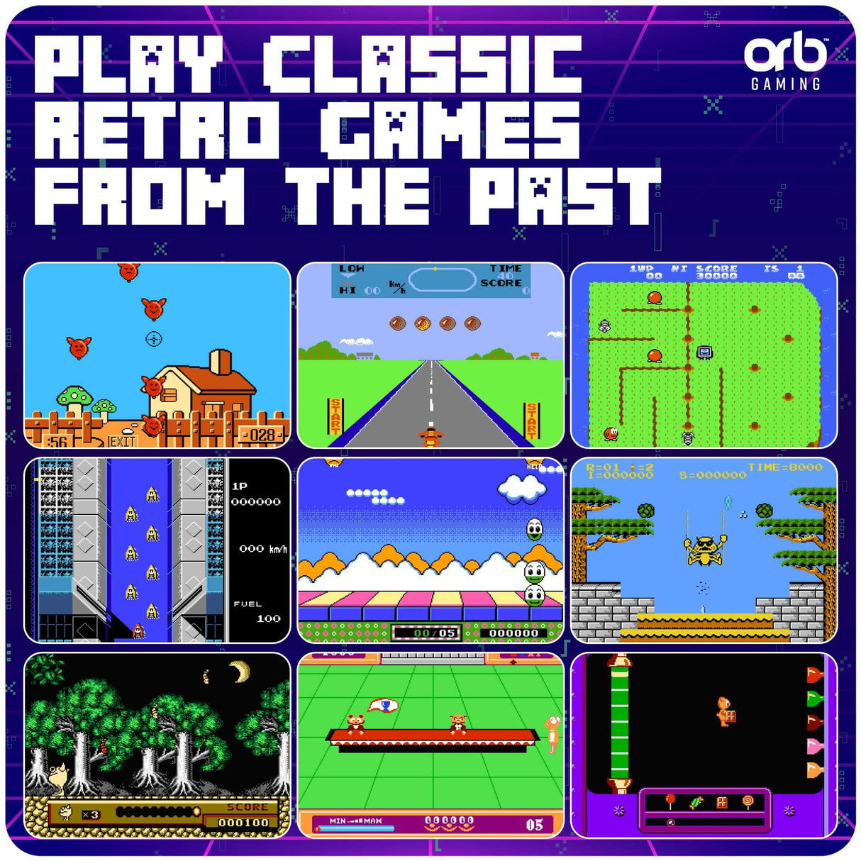 Orb Retro Mini Arcarde Machine (300 Categorised Games)