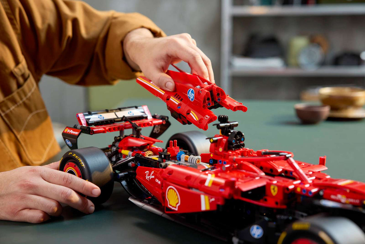 LEGO Technic Ferrari SF-24 F1 Car Model Kit for Adults 42207