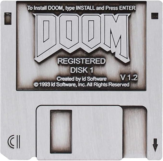 Doom 2 Floppy Disk Replica