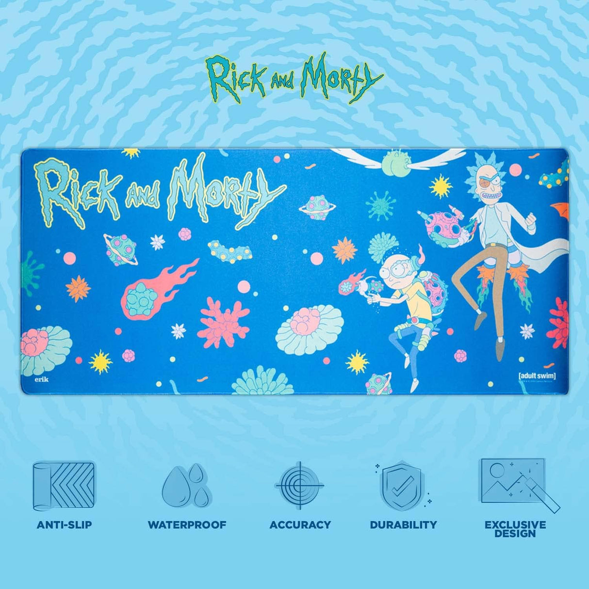 Xl Mouse Mat Rick And Morty