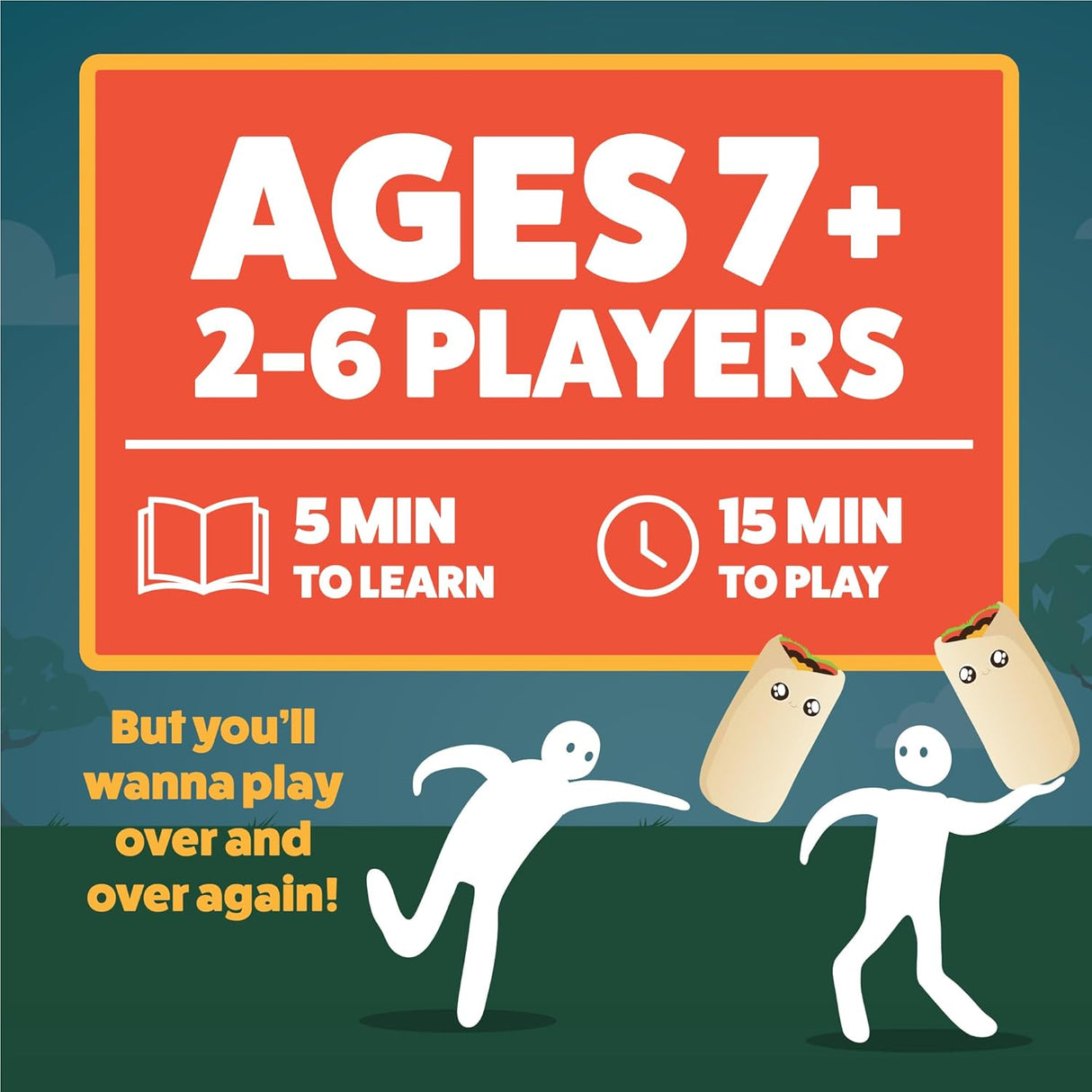 Throw Throw Burrito Extreme Outdoor Edition Game