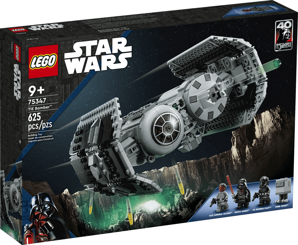 LEGO Star Wars TIE Bomber Starfighter Buildable Toy (75347)