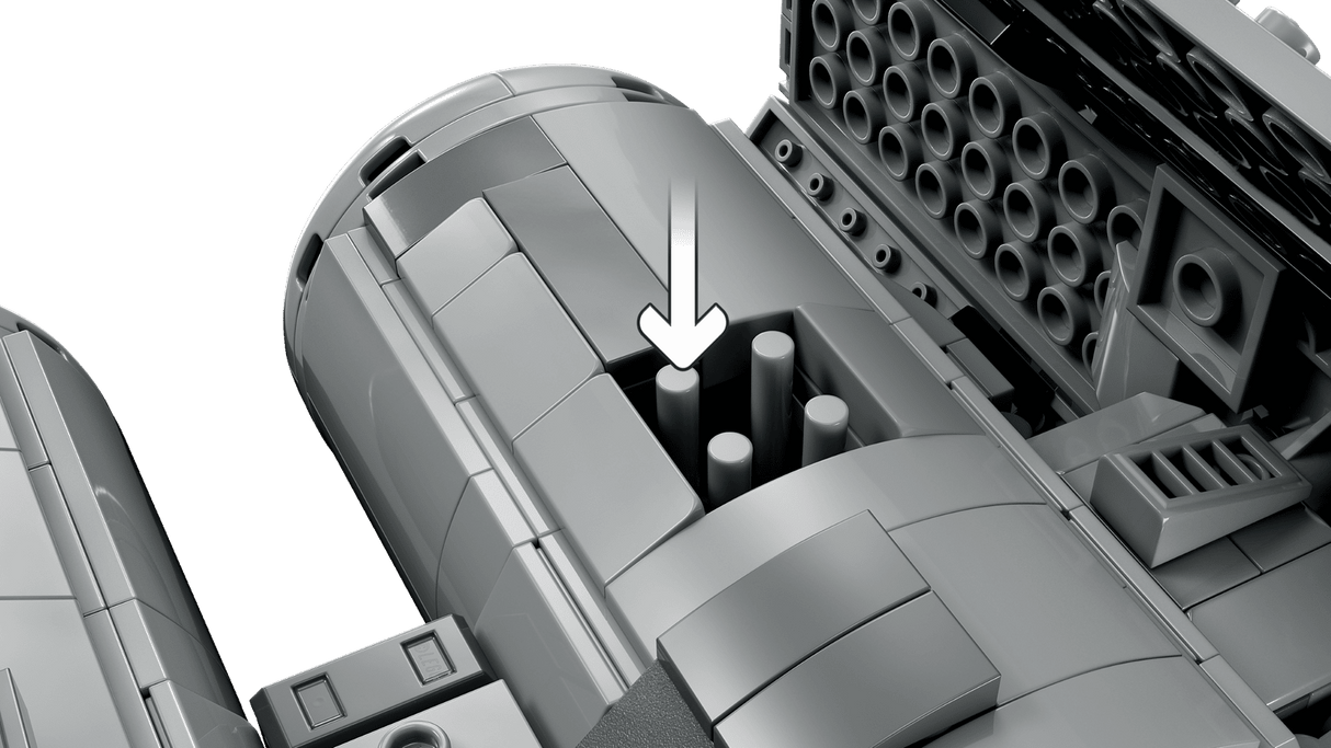 LEGO Star Wars TIE Bomber Starfighter Buildable Toy (75347)