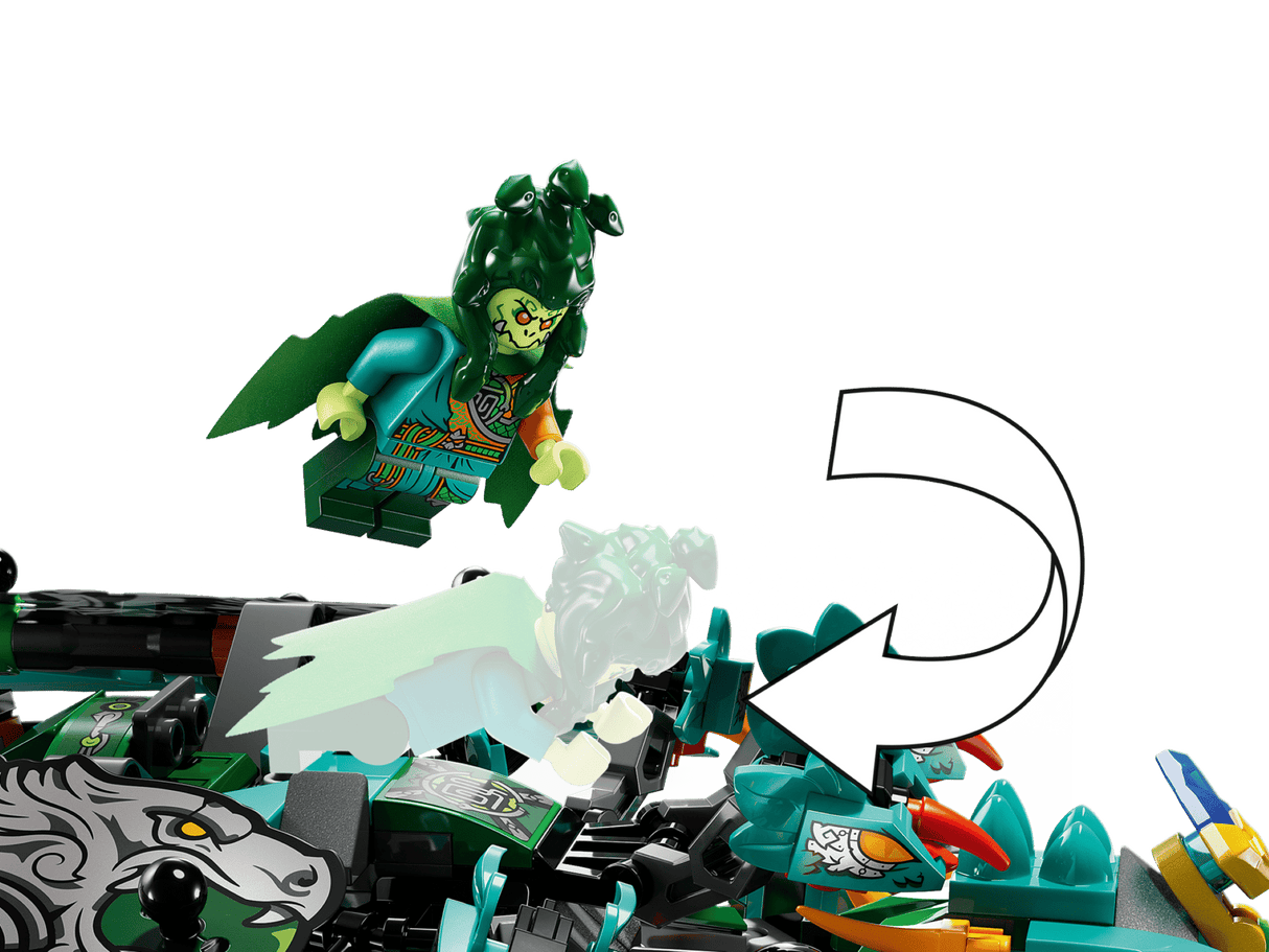 LEGO Monkie Kid Nine-Headed Beast Toy (80056)