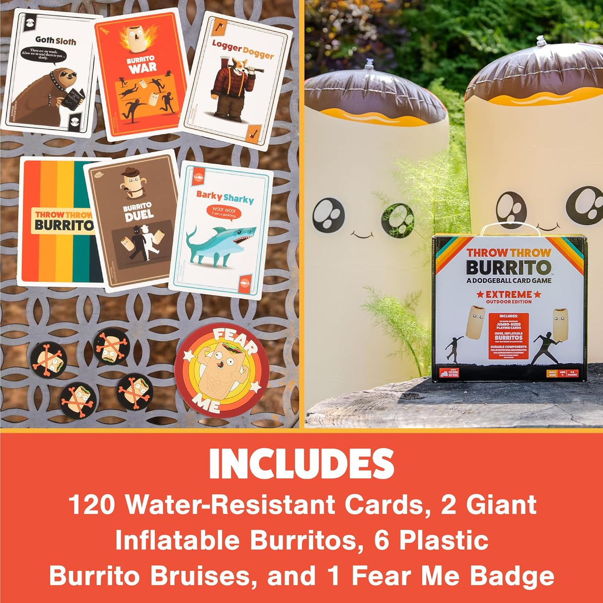 Throw Throw Burrito Extreme Outdoor Edition Game