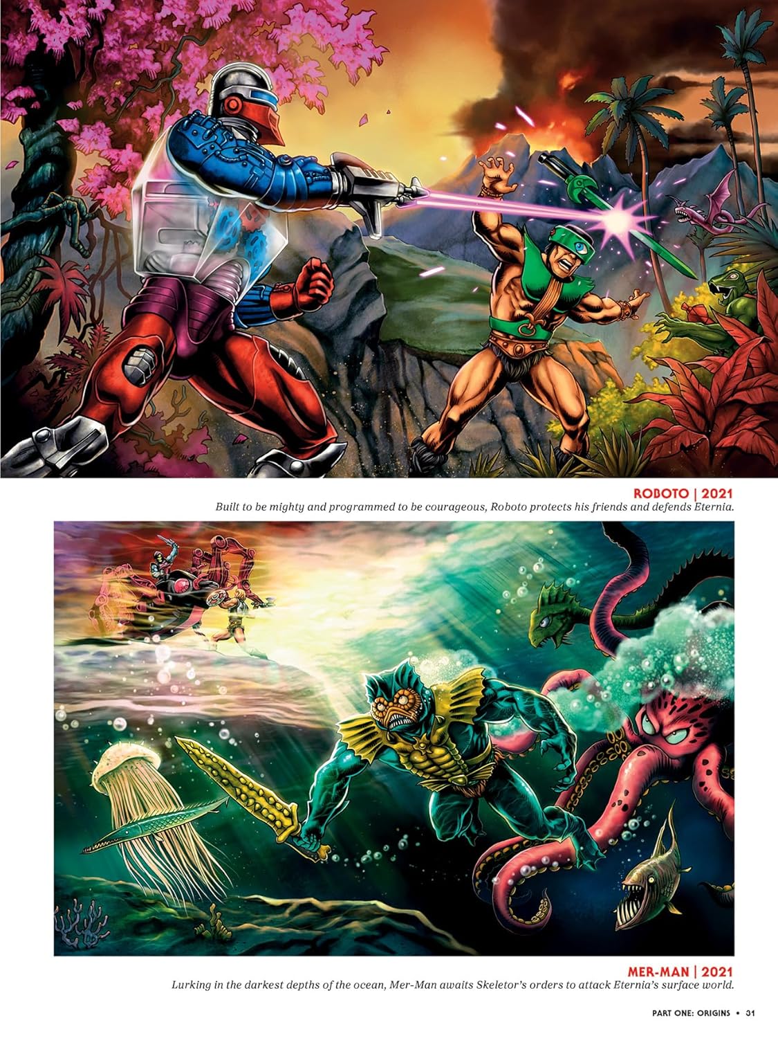 Art of Masters of the Universe: Origins and Masterverse, The