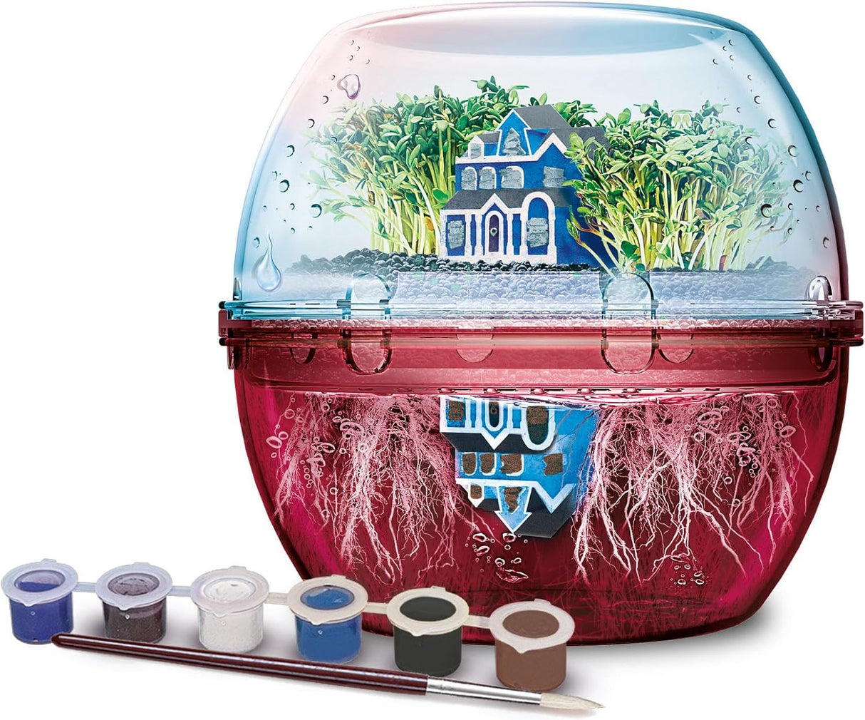 Clementoni Stranger Things Vecna's Upside Down House Terrarium