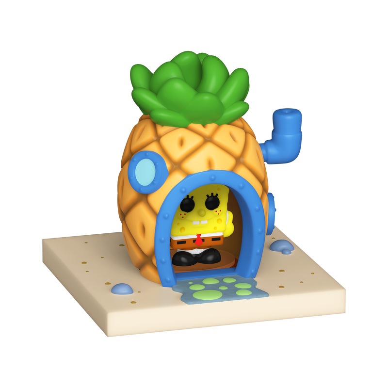 Spongebob Bitty POP! Town Vinyl Figure Spongebob at Home