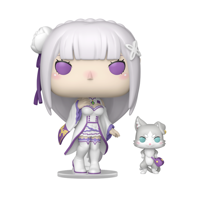 Re:Zero POP! Buddy Animation Vinyl Figures Emilia w/Puck 9 cm