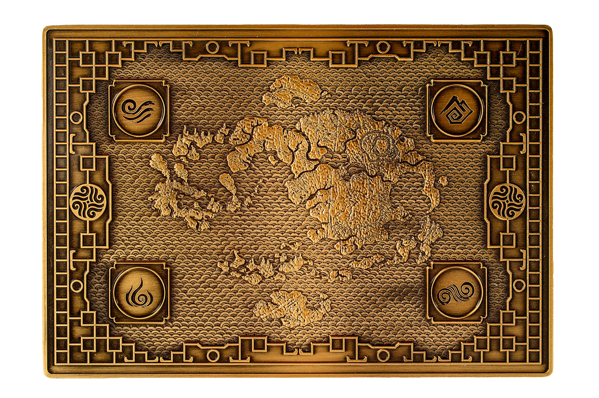 Avatar The Last Airbender: Metal World Map