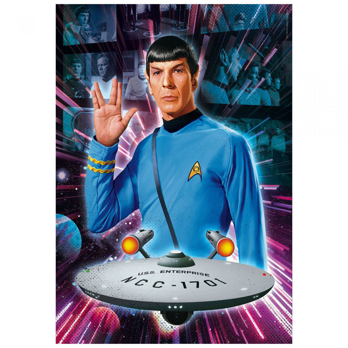Clementoni Star Trek VHS 500 Piece Jigsaw Puzzle 1