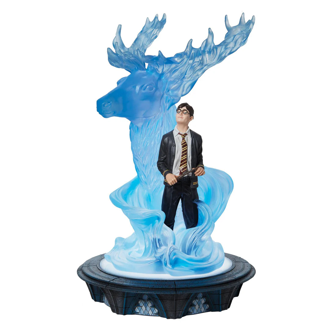 Enesco Harry Potter Harry & Patronus Light Up Collectible Figurine (32cm)