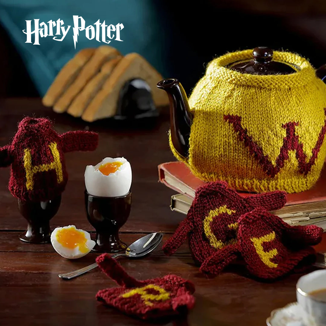 Eaglemoss Harry Potter Weasley Tea & Egg Cosy Knit Kit