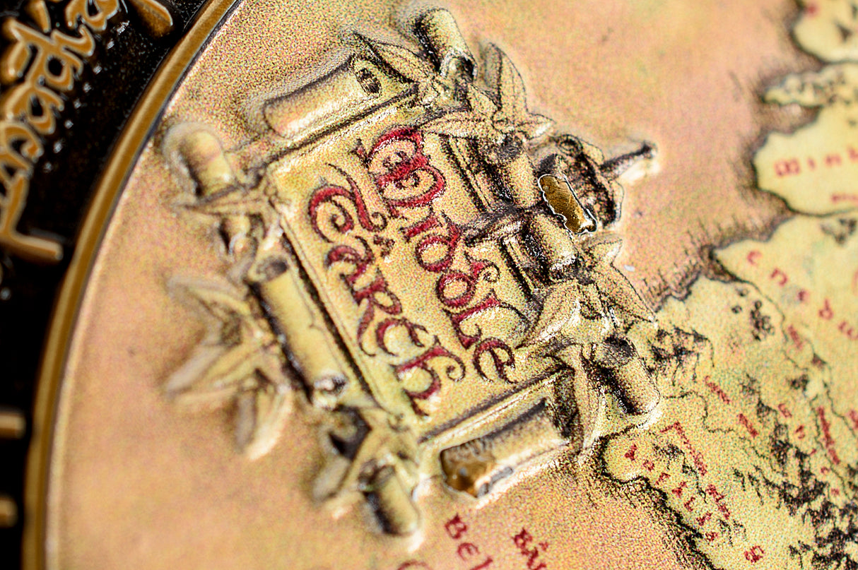 Lord of the Rings: Middle Earth Map Deluxe Coin
