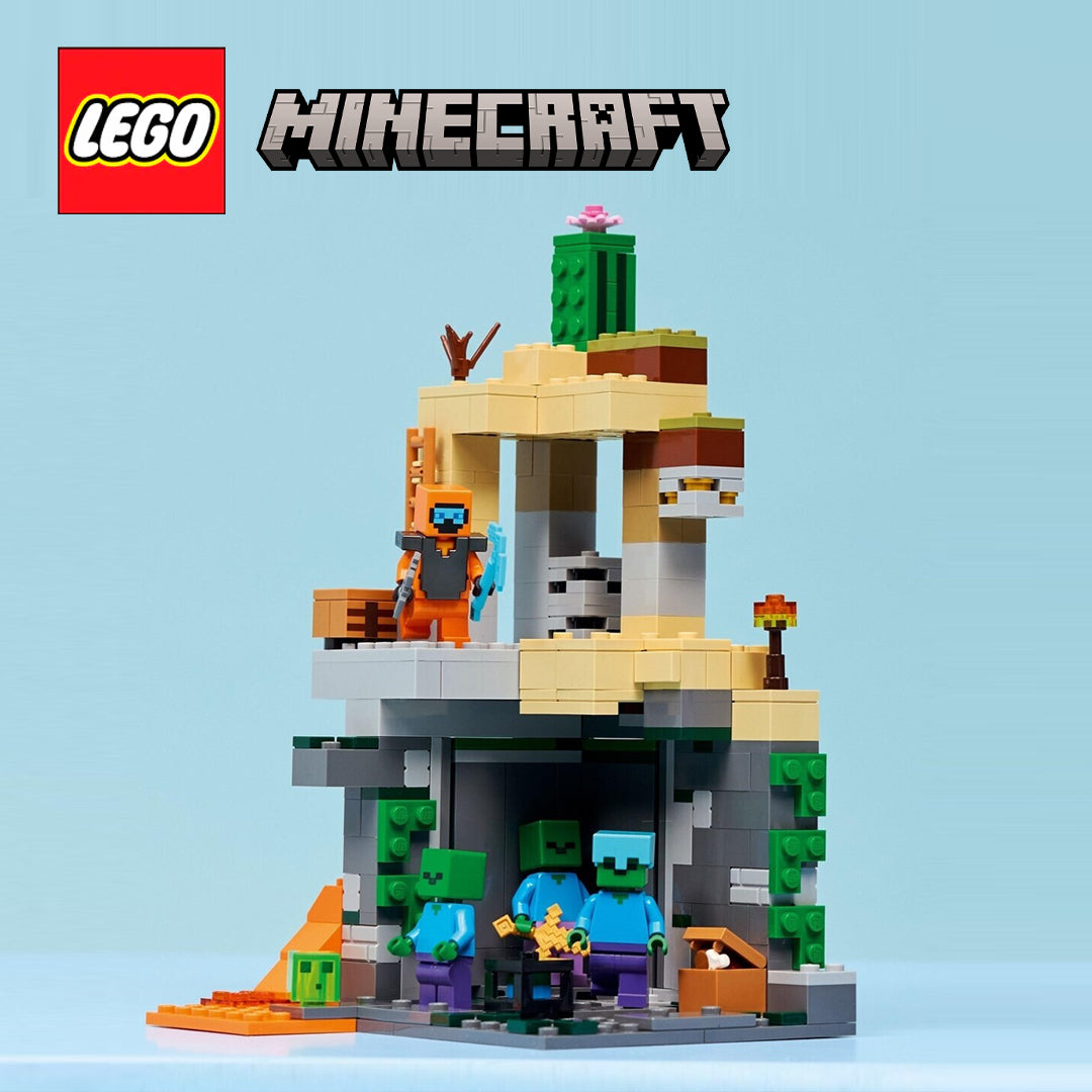 LEGO Minecraft Zombie Dungeon Building Toy for Kids 21587