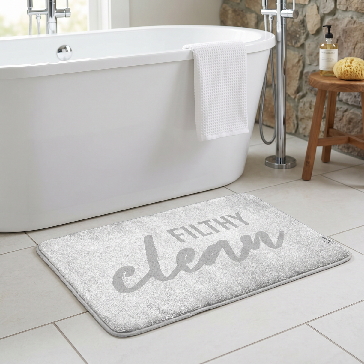 Filthy Clean Bath Mat