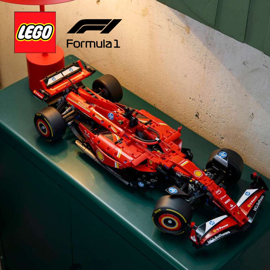 LEGO Technic Ferrari SF-24 F1 Car Model Kit for Adults 42207