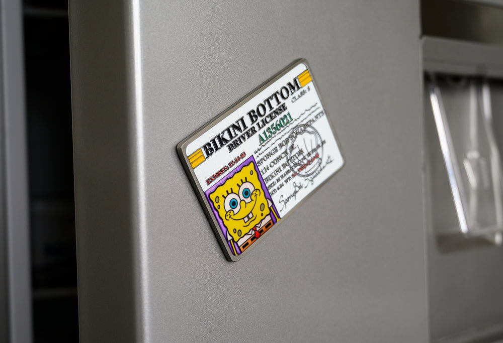 Spongebob Squarepants: Replica Driving License Magnet