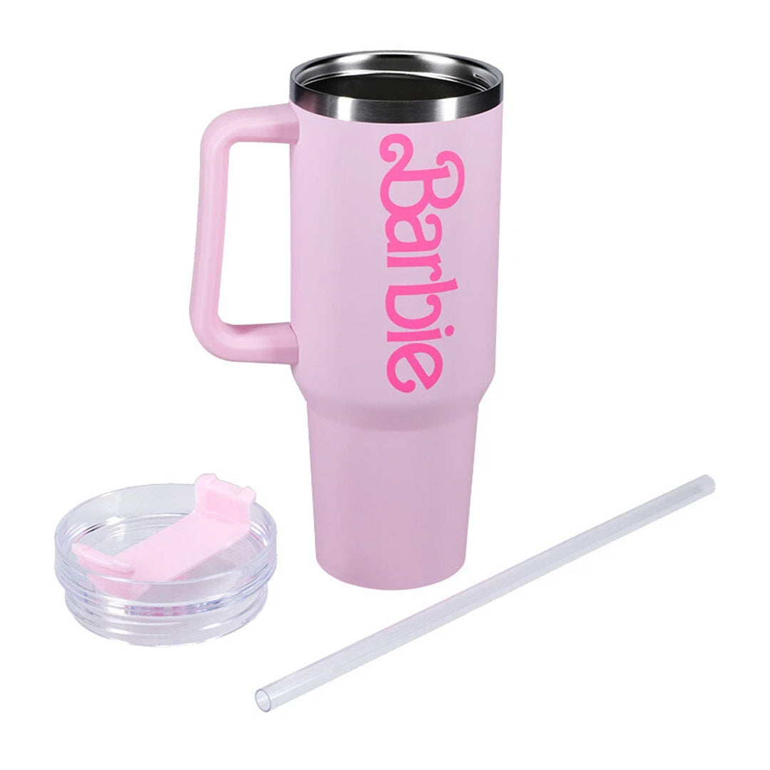 Barbie XL 1200ml Multiway Travel Cup with Straw