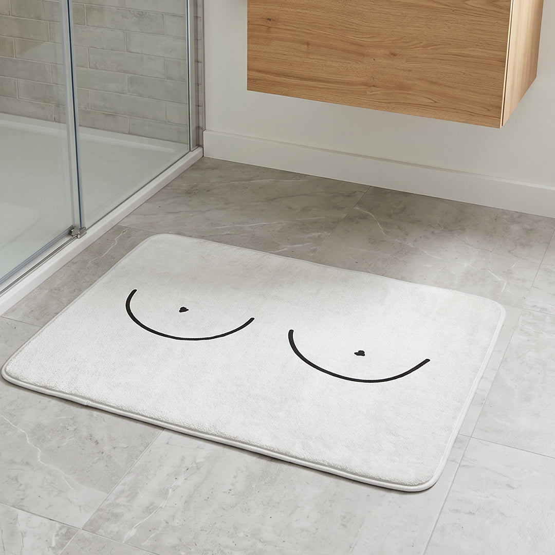 Boobs Bath Mat