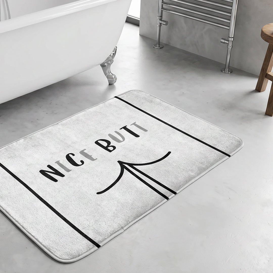 Nice Butt Bath Mat
