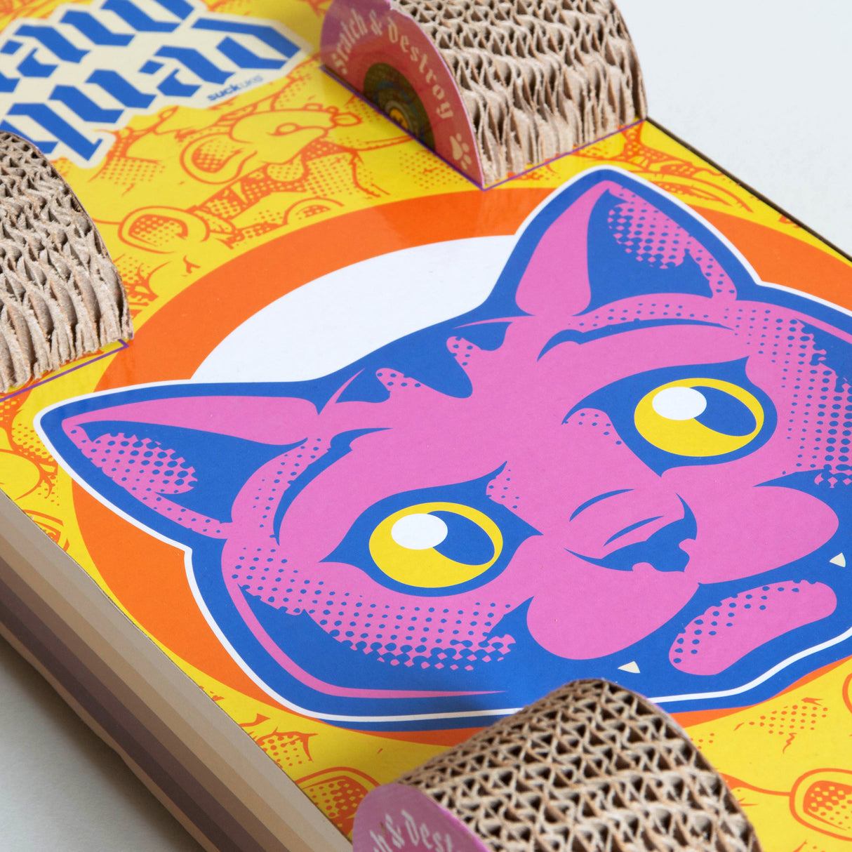 Cat Scratch Skateboard