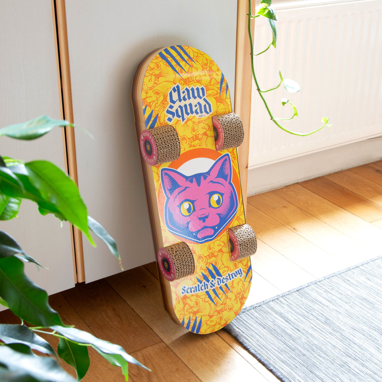 Cat Scratch Skateboard