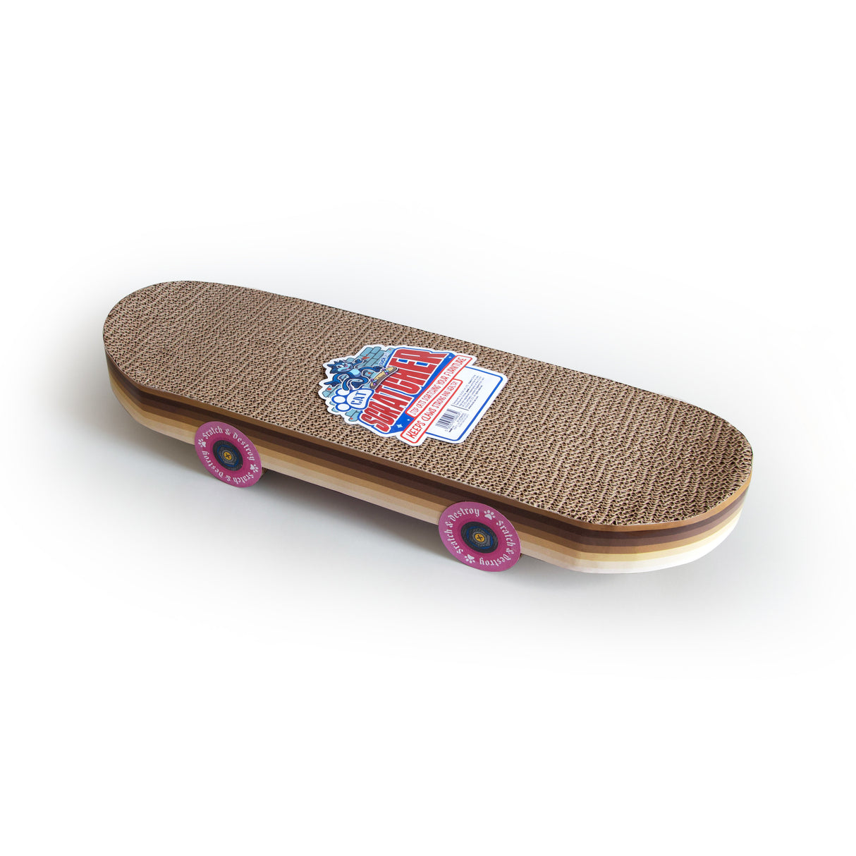 Cat Scratch Skateboard