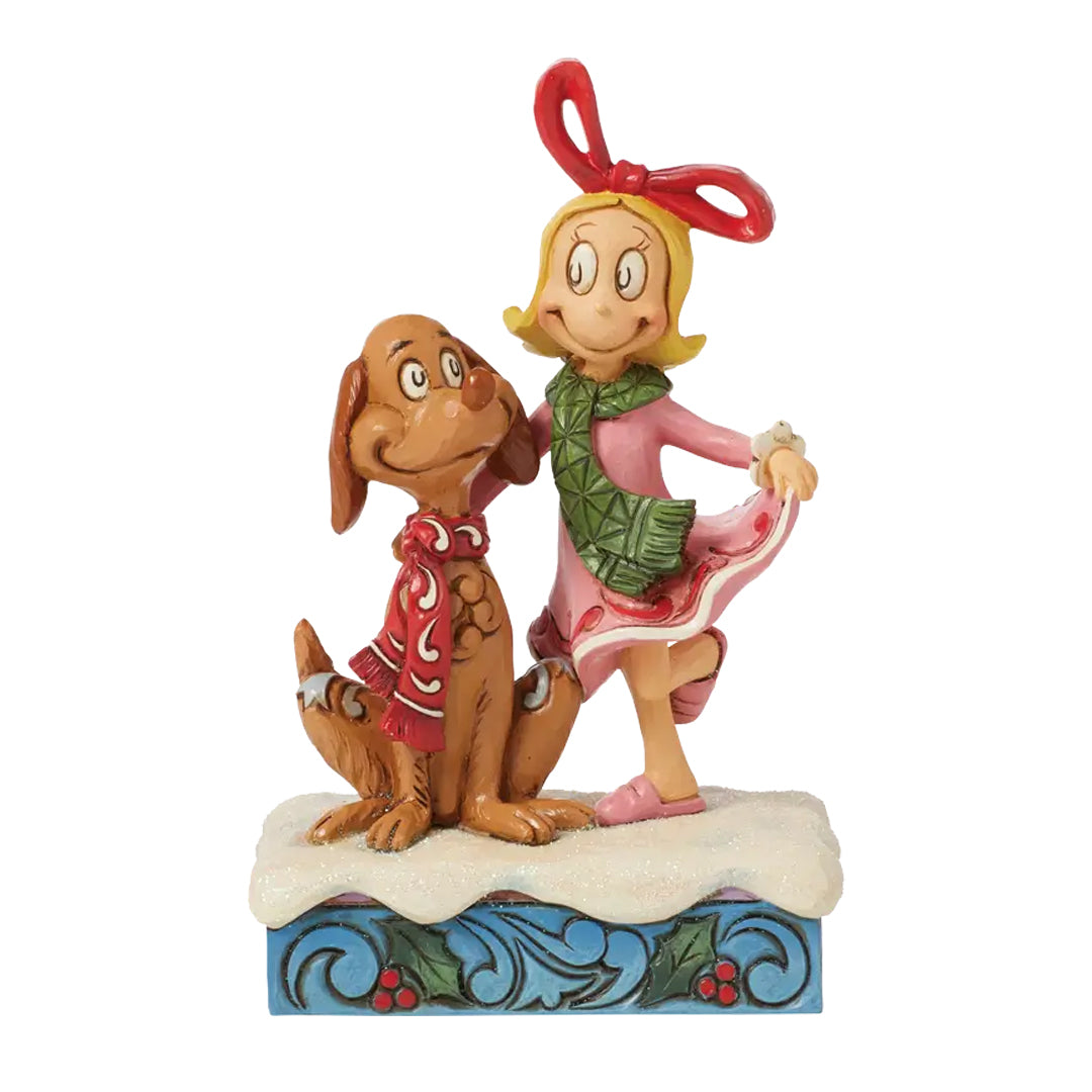 Enesco Grinch Cindy Lou & Max Figurine (14.5cm)