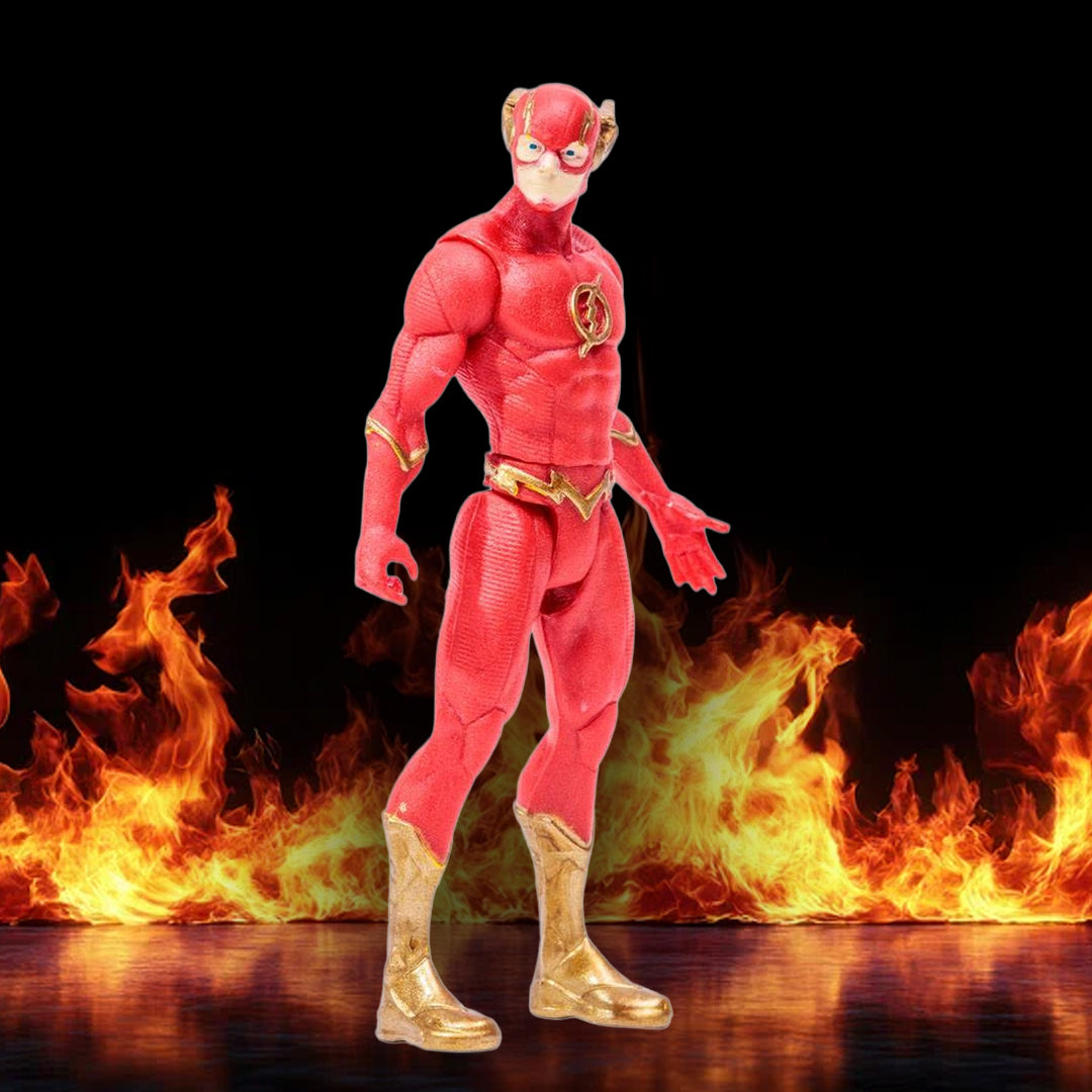 McFarlane DC Direct - 3IN Comic With Figure WV1 - The Flash (Flashpoint)