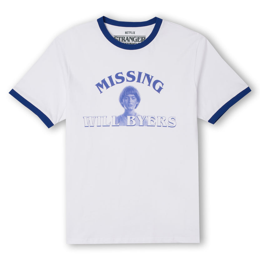 Stranger Things Will Byers' Search Party Ringer T-Shirt