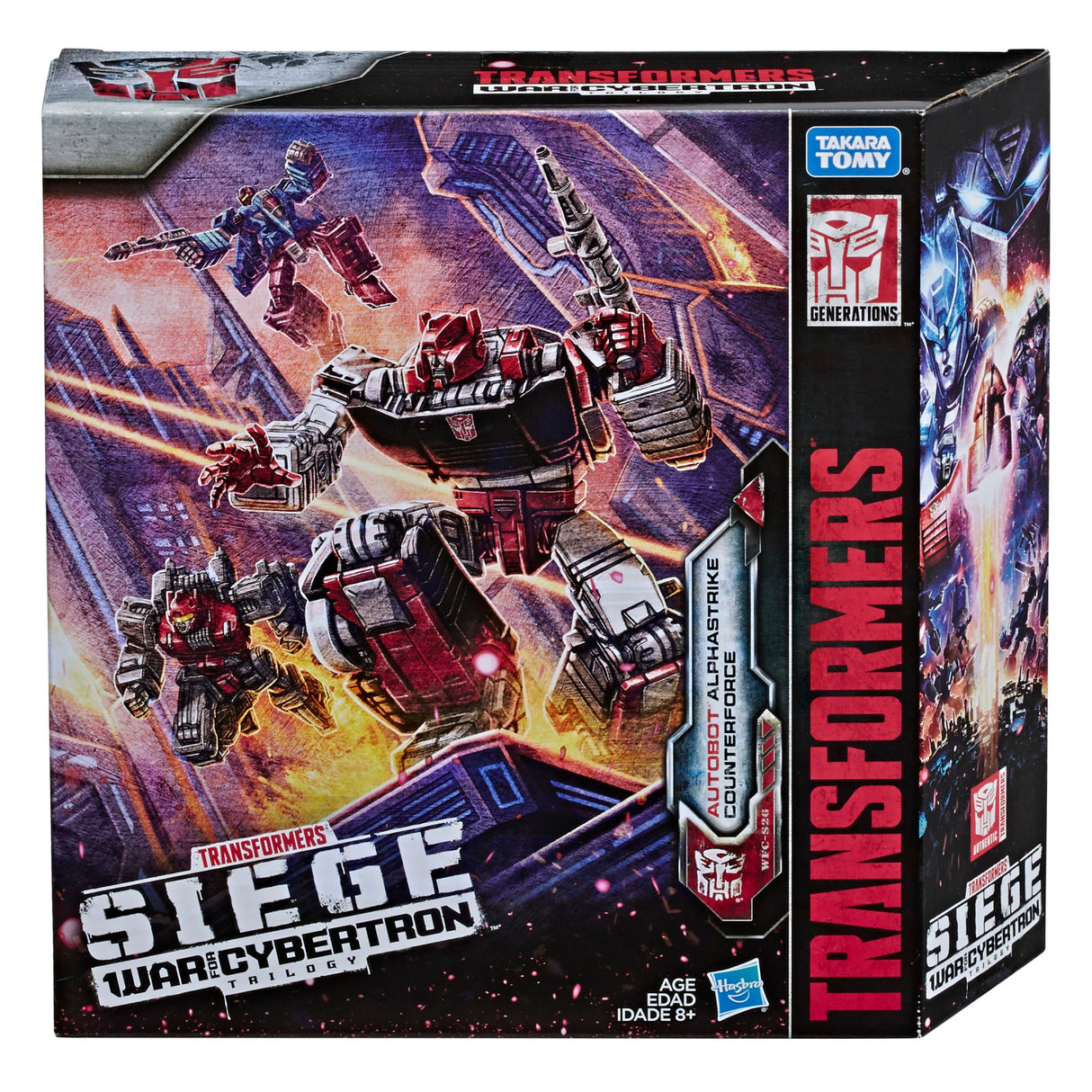 Hasbro Transformers War for Cybertron Deluxe Autobot Alphastrike Counterforce 3-Pack - Final Strike