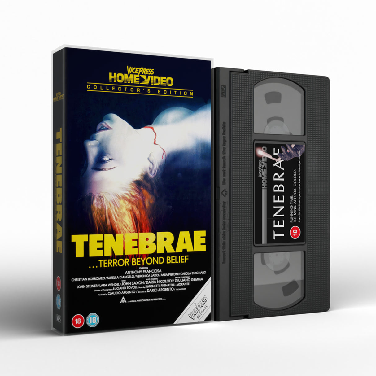 Tenebrae - Collectors Edition VHS (UK EU)